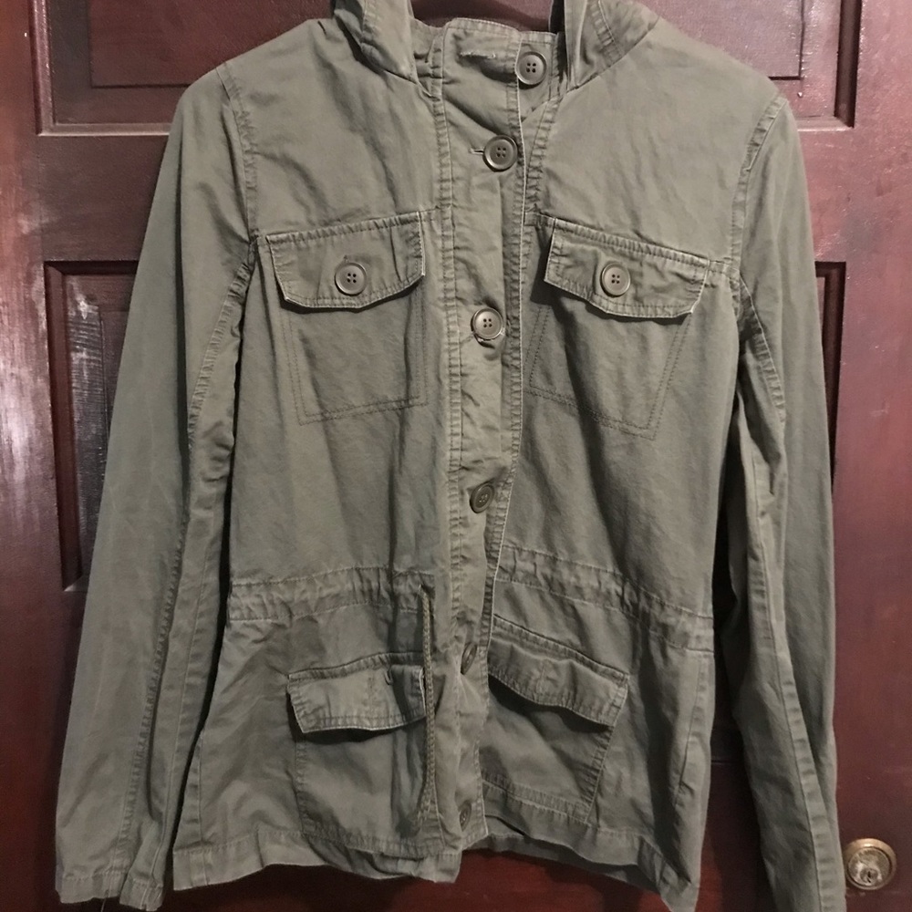 Women’s army green jacket